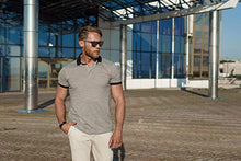 Burgundy Wine 100% Merino Wool Slim Fit Mens Polo Shirts Short Sleeve