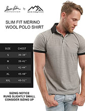 Burgundy Wine 100% Merino Wool Slim Fit Mens Polo Shirts Short Sleeve